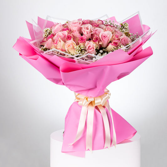 Bouquet Of Pink Roses