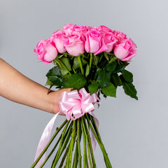 Bunch of Pink Rose 30 Flowers