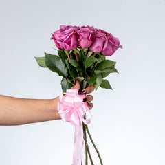 Bunch of Purple Roses 10 Flowers