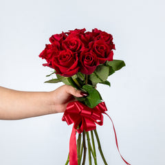 Bunch of Red Roses 10 Flowers