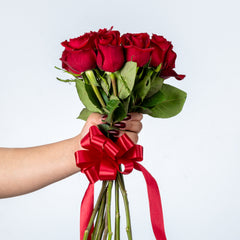 Bunch of Red Roses 10 Flowers