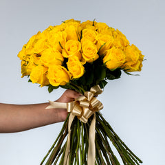 Bunch of Yellow Rose 50 Flowers