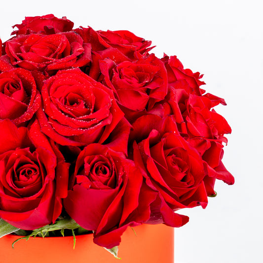 Classic Red Box Arrangement Red