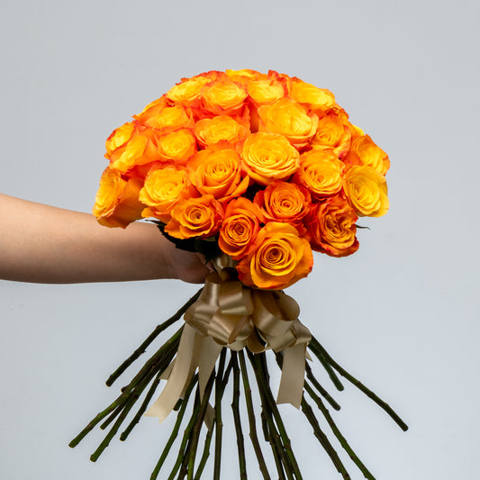 Bunch of Orange Rose