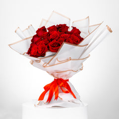 Bouquet Of 30 Roses White