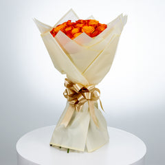 Bouquet of Orange Roses