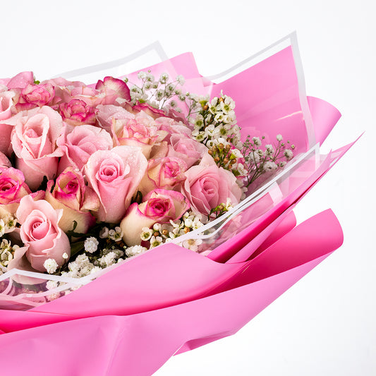 Bouquet Of Pink Roses