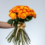 Bunch of Orange Rose