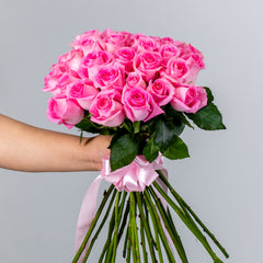 Bunch of Pink Rose 30 Flowers