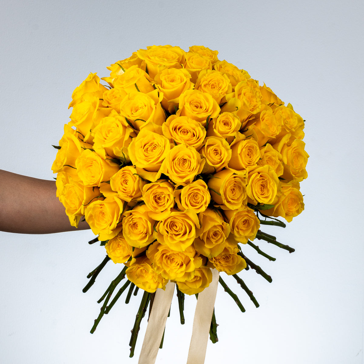 Bunch of Yellow Rose 50 Flowers