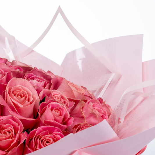 Peach Rose Bouquet