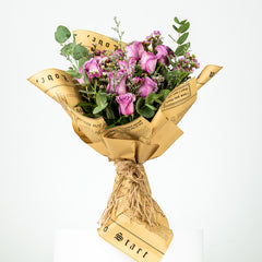 Purple Rose Arrangement