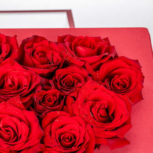 Red Heart Shape Box